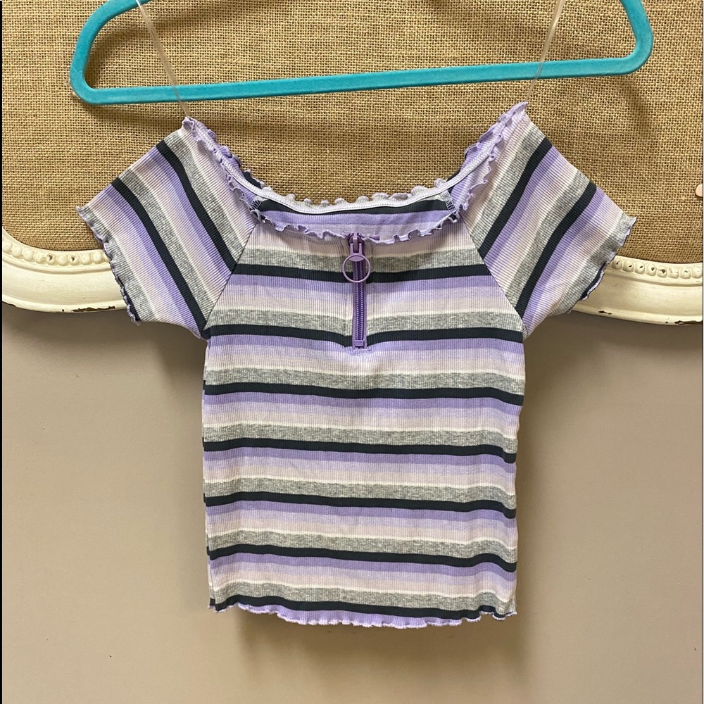 Justice cropped top